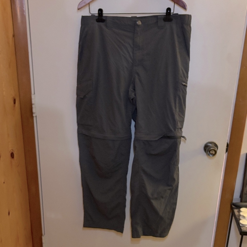 Columbia Men's Olive Convertible Cargo Pants